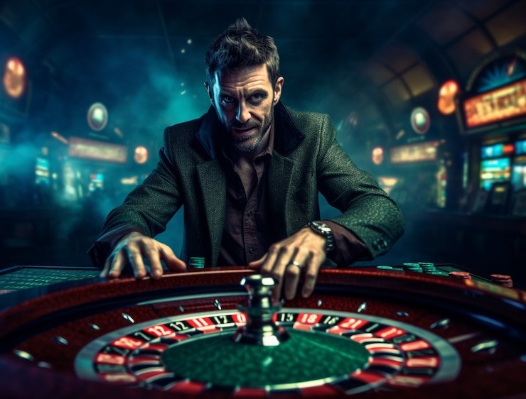 Roulette langsung dengan roda dan bola HD